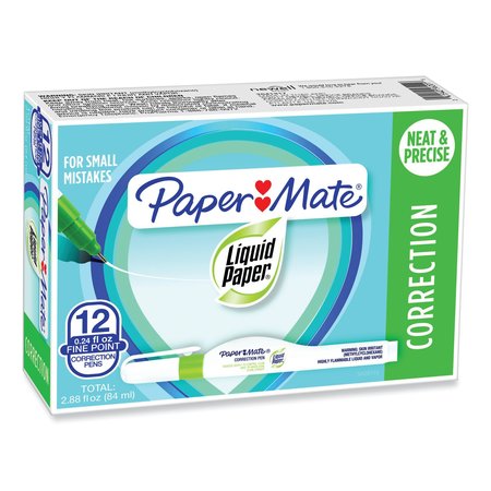 Paper Mate Correction Pen, 6.8 ml, White 5620115